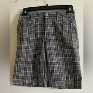Tony Hawk Charcoal Plaid boys Shorts
